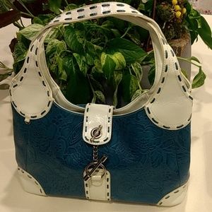 Embossed Leather Handbag Original by Sharif